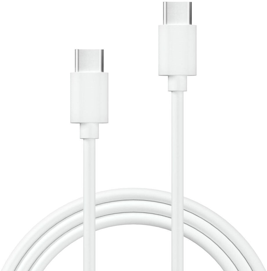 X2O Basic USB-C til USB-C Kabel - 2m / 60W - Hvid