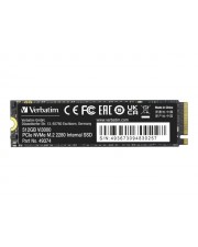 Verbatim Vi3000 PCIe NVMe M.2 SSD 512 GB Solid State Disk (49374-483)