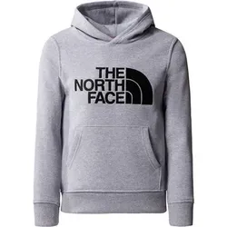 THE NORTH FACE Kinder Hoodie B DREW PEAK P/O HOODIE, Größe S in Grau Grau
