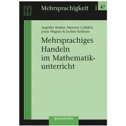 Mehrsprachiges Handeln im Mathematikunterricht, Fachbücher von Angelika Redder, Jochen Rehbein