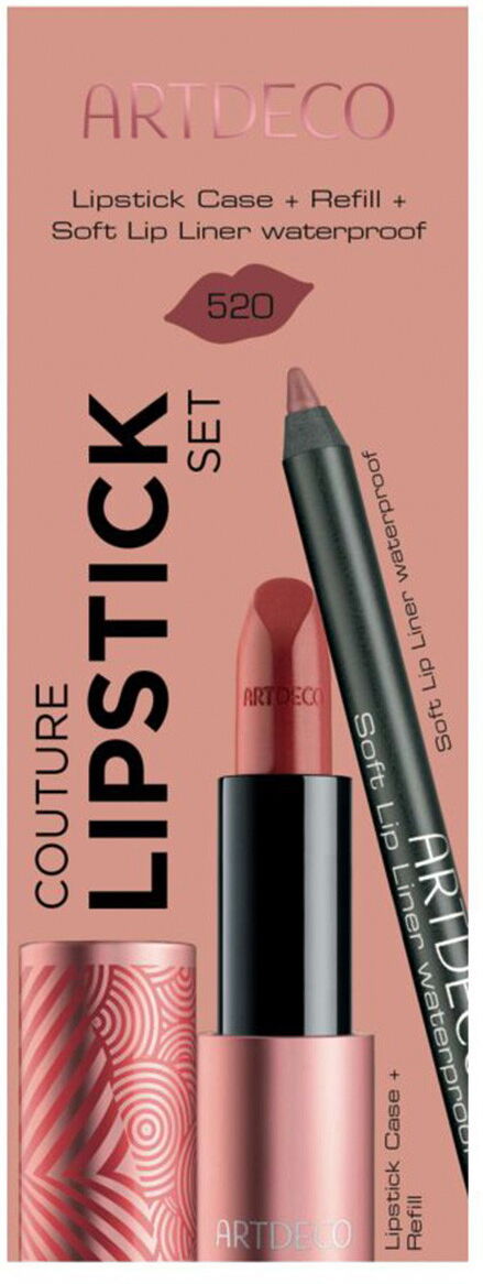 ARTDECO Couture Lipstick Set (Lipstick Case + Lipstick Refill 4g + Lip Liner 1g)