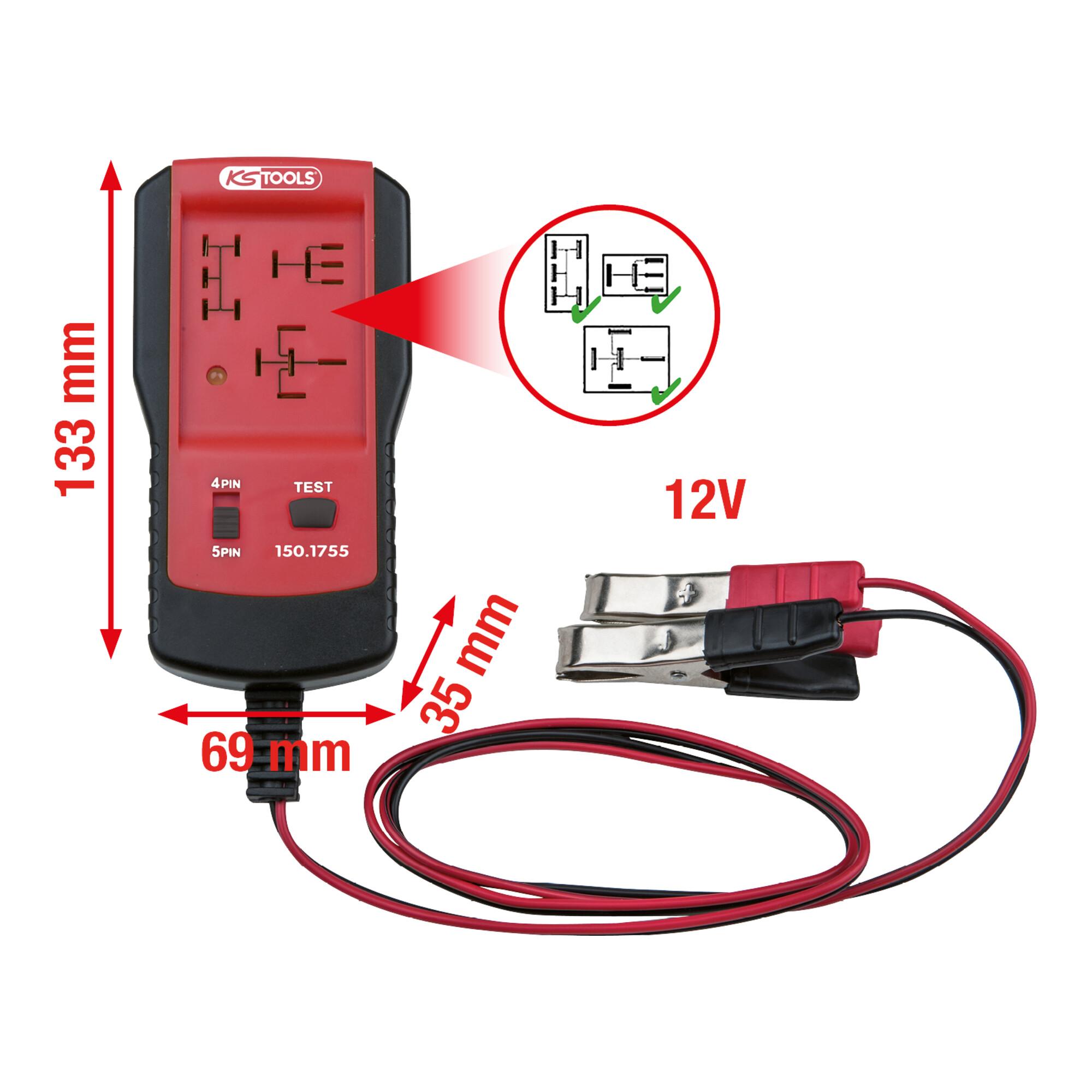 KS Tools 12V Relais-Tester (150.1755)