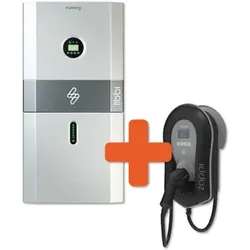 Myenergi Kombi: Myenergi Libbi Solarspeicher 5 kWh + myenergi Zappi V2.1 22 kW-LIBBI-305Sh + ZAPPI-2H22TB-T
