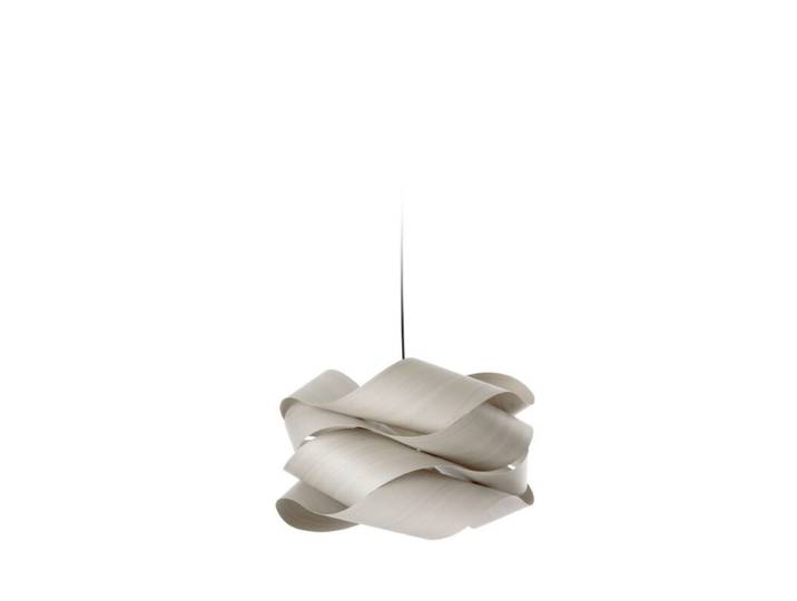 LZF Pendelleuchte Link - Grey (Grau) , Schwarz matt , Small Natu