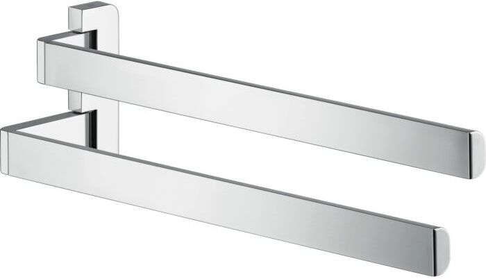 Hansgrohe Axor Handtuchhalter 42821800 409mm, 2-armig, schwenkbar, Edelstahl-Optik