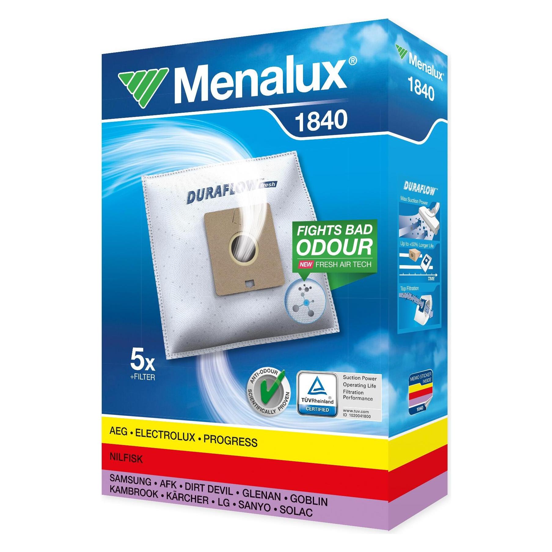 Menalux 1840, Duraflow, 5 Staubbeutel (5x) (1840)