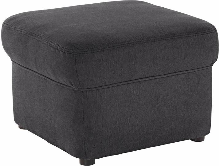 DOMO collection Polsterhocker SARAFINA 61x61 cm, hochwertig und komfortabel