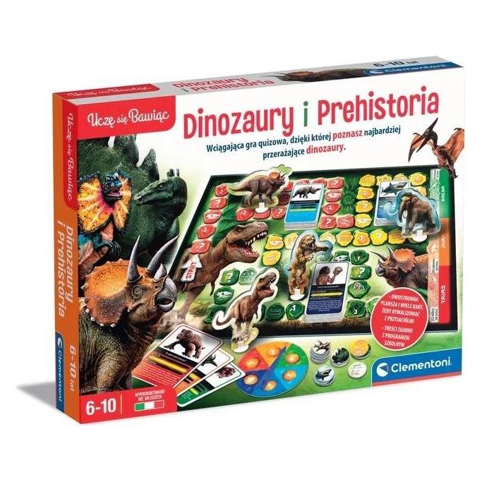 Clementoni Ich lerne spielerisch Dinosaurier und Vorgeschichte (50804)