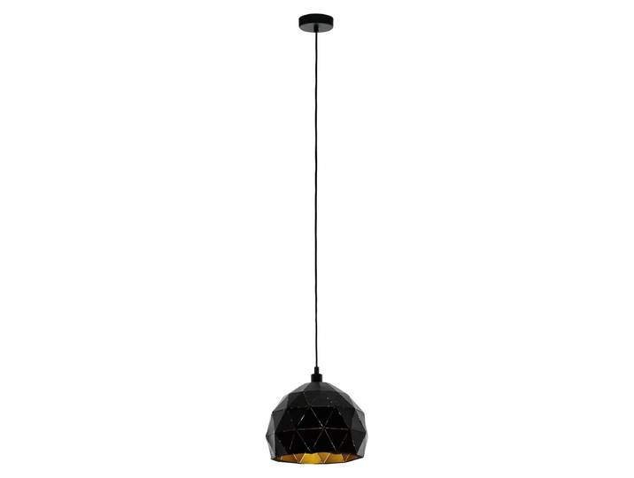 EGLO 97845 ROCCAFORTE Lampe à suspendre noire or E27