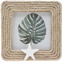 Bilderrahmen mit Deko (BHT 14x14x1,30 cm) - BHT 14x14x1,30 cm
