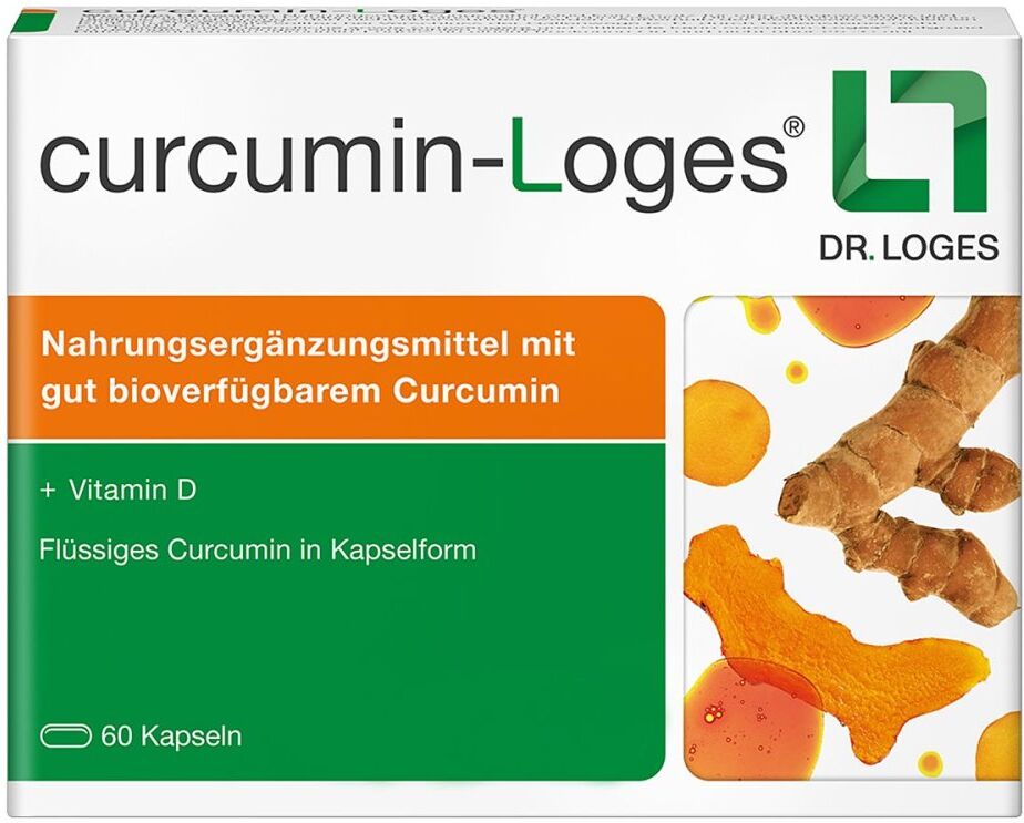 CURCUMIN LOGES curcumin-Loges: Hoch bioverfügbare Curcumin Kapseln 60stk