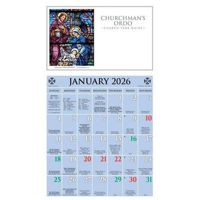 2026 Churchman's Ordo Kalendar