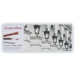 Winsor & Newton, Malstifte, 12 Sketching Carre + 3 Sketching Pe (12x)