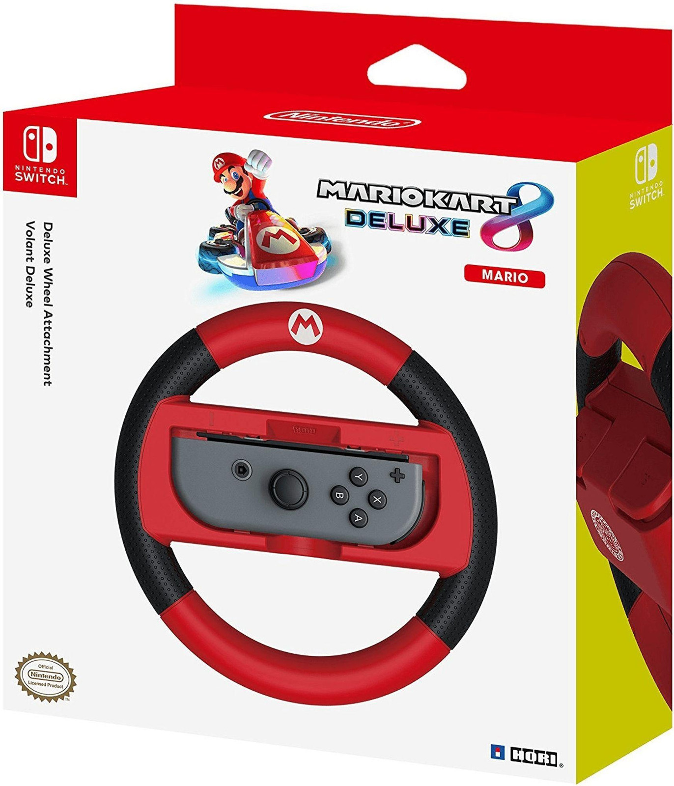 Hori Deluxe stuurwielaccessoire Mario