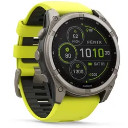 GARMIN Fenix 8 - 51 mm SOLAR Sapphire GPS Smartwatch | Graphit/Titaniu