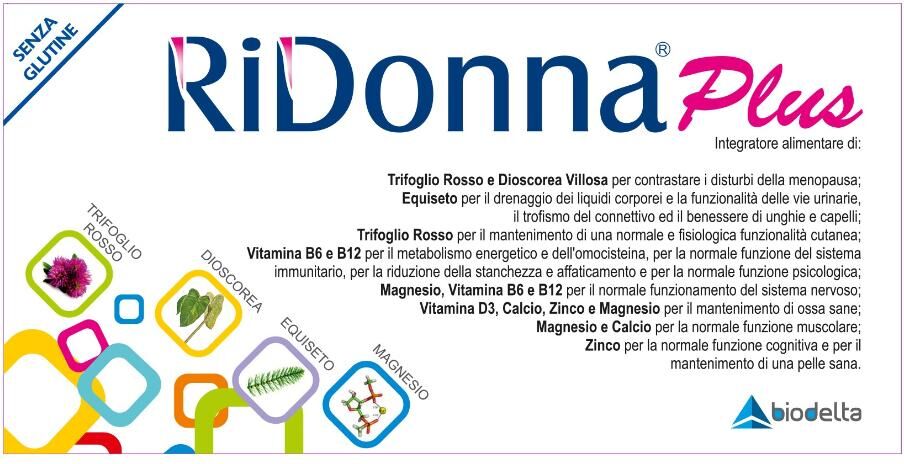 BIODELTA Srl RIDONNA Plus 30 Cpr
