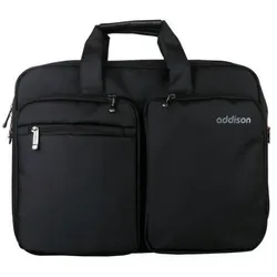 Addison Preston 15 Notebooktasche (15.6 Zoll) Toploader-Tasche (15.60", Universal), Notebooktasche, Schwarz