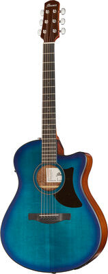 Ibanez AAM50-CE-SBO Sapphire Blue Burst