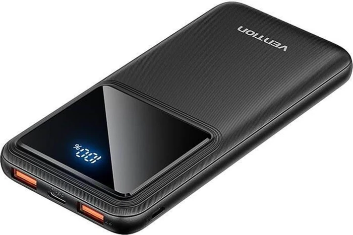Vention 10000mAh 22.5W Portable Power Bank Schwarz