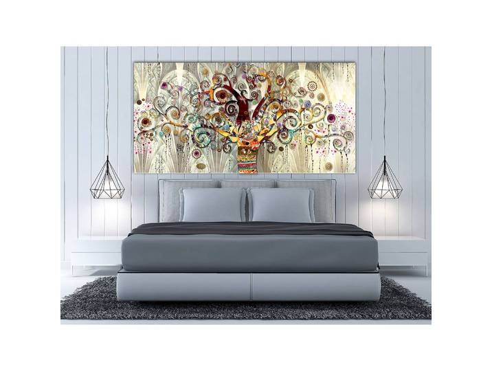 Tableau déco Tree of Life Lin Multicolore 120 x 60cm