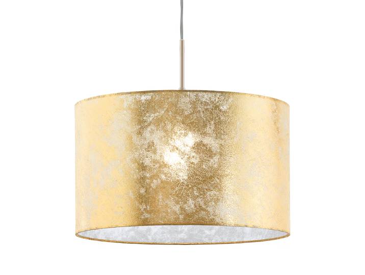 Pendelleuchte Viserbella Typ A Ø 38cm Gold Mischgewebe E27
