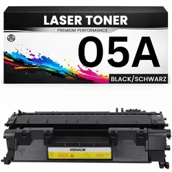 Toner kompatibel für HP CE505A(05A) LaserJet P2030/P2035/P2035N/P2050/P2055D/P2055DN/P2055X in Schwarz