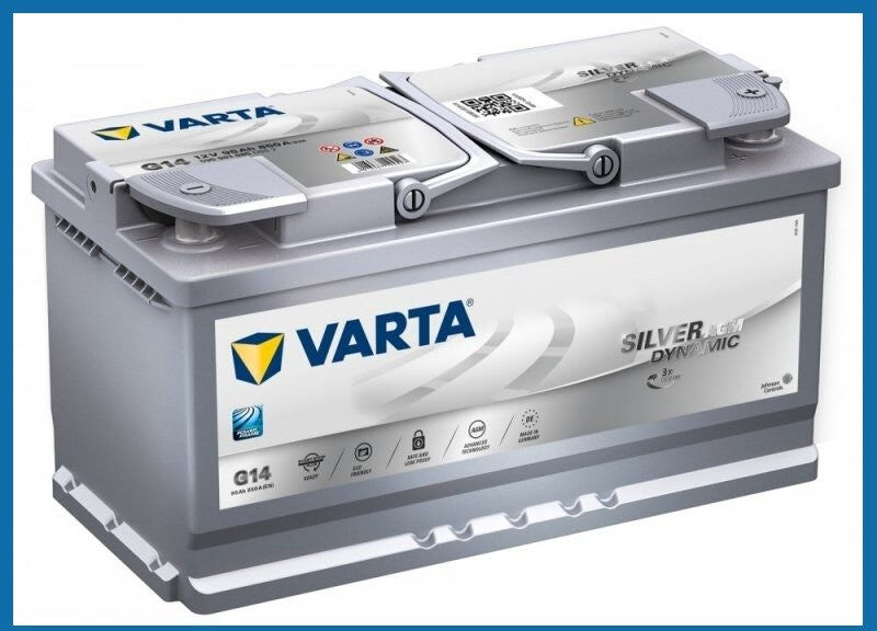 Varta Batteria A5 Start&Stop; Silver Dynamic AGM A5 595901085 Per Auto e Barche