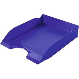 Durable Briefablage 1701674040, Basic, A4, blau, stapelbar, Kunststoff
