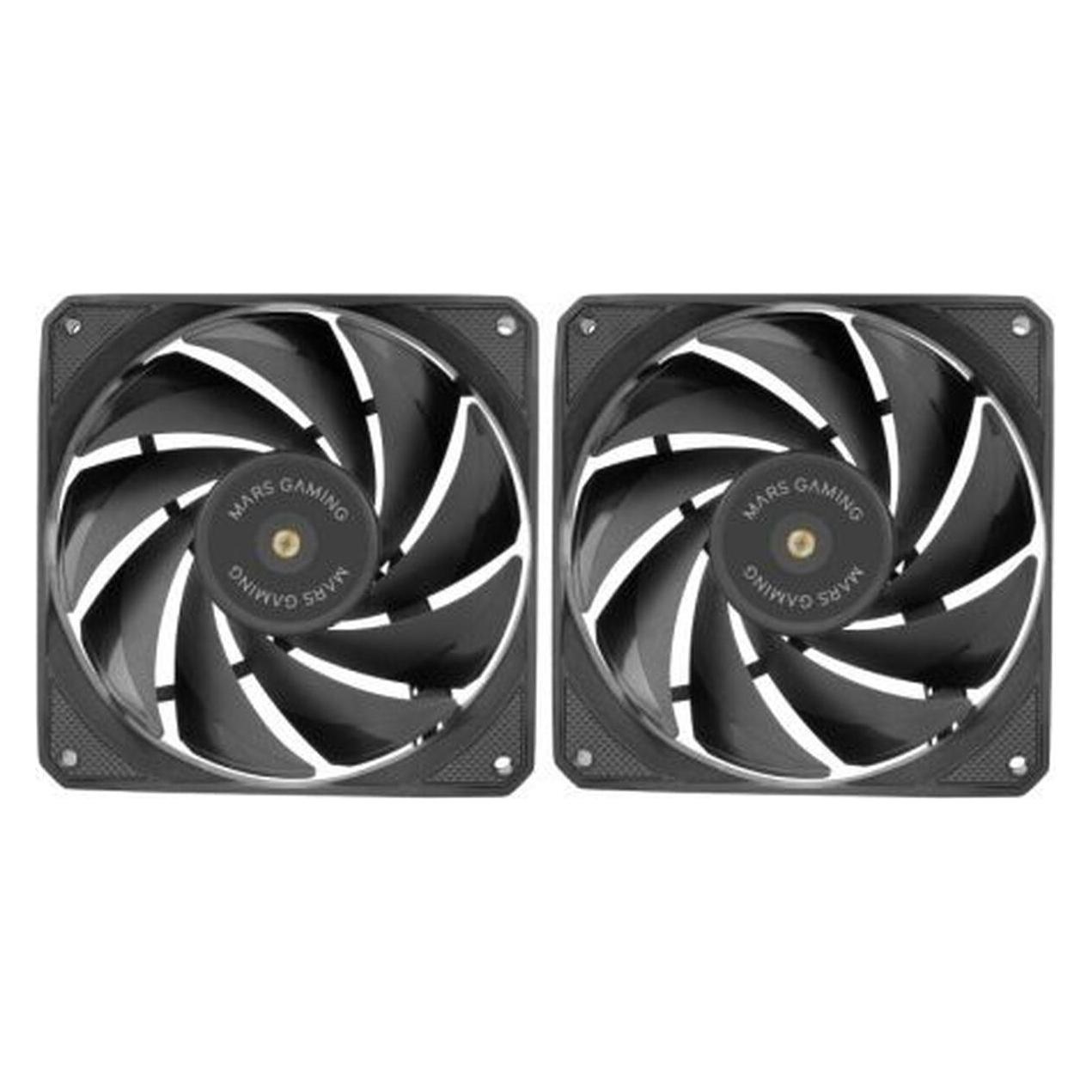 Mars Gaming MF-NCLX2 (120 mm, 2x) (MFNCLX2)