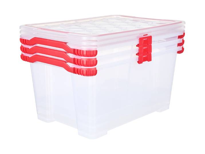 Rotho Aufbewahrungsbox EVO Total 3 tlg.