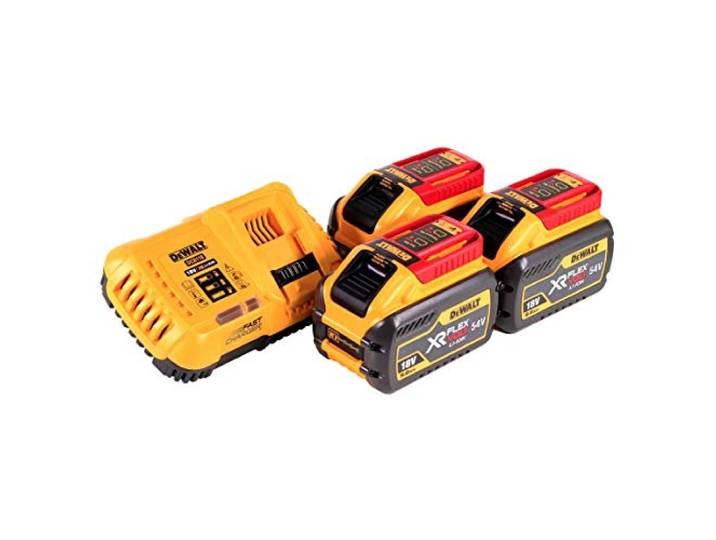 DCB118X3-QW - Kit 3 Baterías carril XR FLEXVOLT 54V/18V