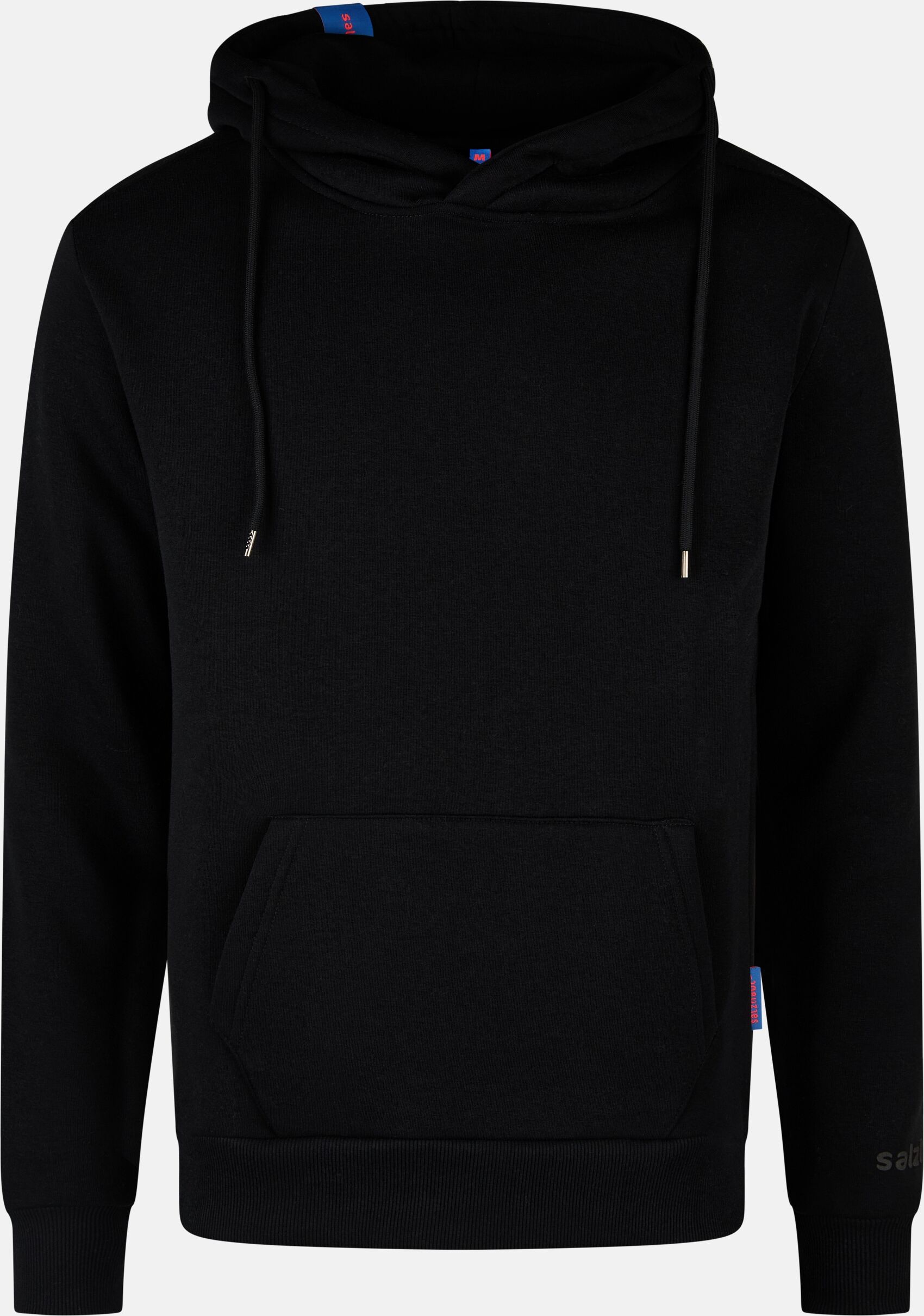 Kapuzenpullover SALZHAUT "Hoodie BODDEN", Herren, Gr. XXL, schwarz, Pullover Kapuzenpullover
