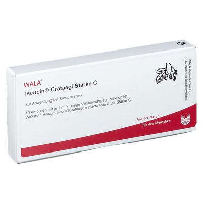 Iscucin crataegi Stärke C Ampullen 10x1 ml