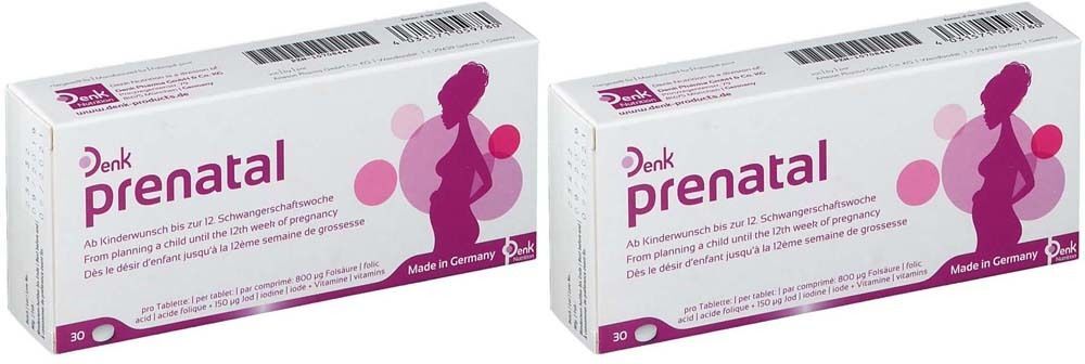 Prenatal Denk x2 2x30 St Tabletten