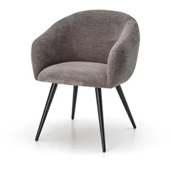 Sessel Herby dunkelgrau 64x78.5x63 cm