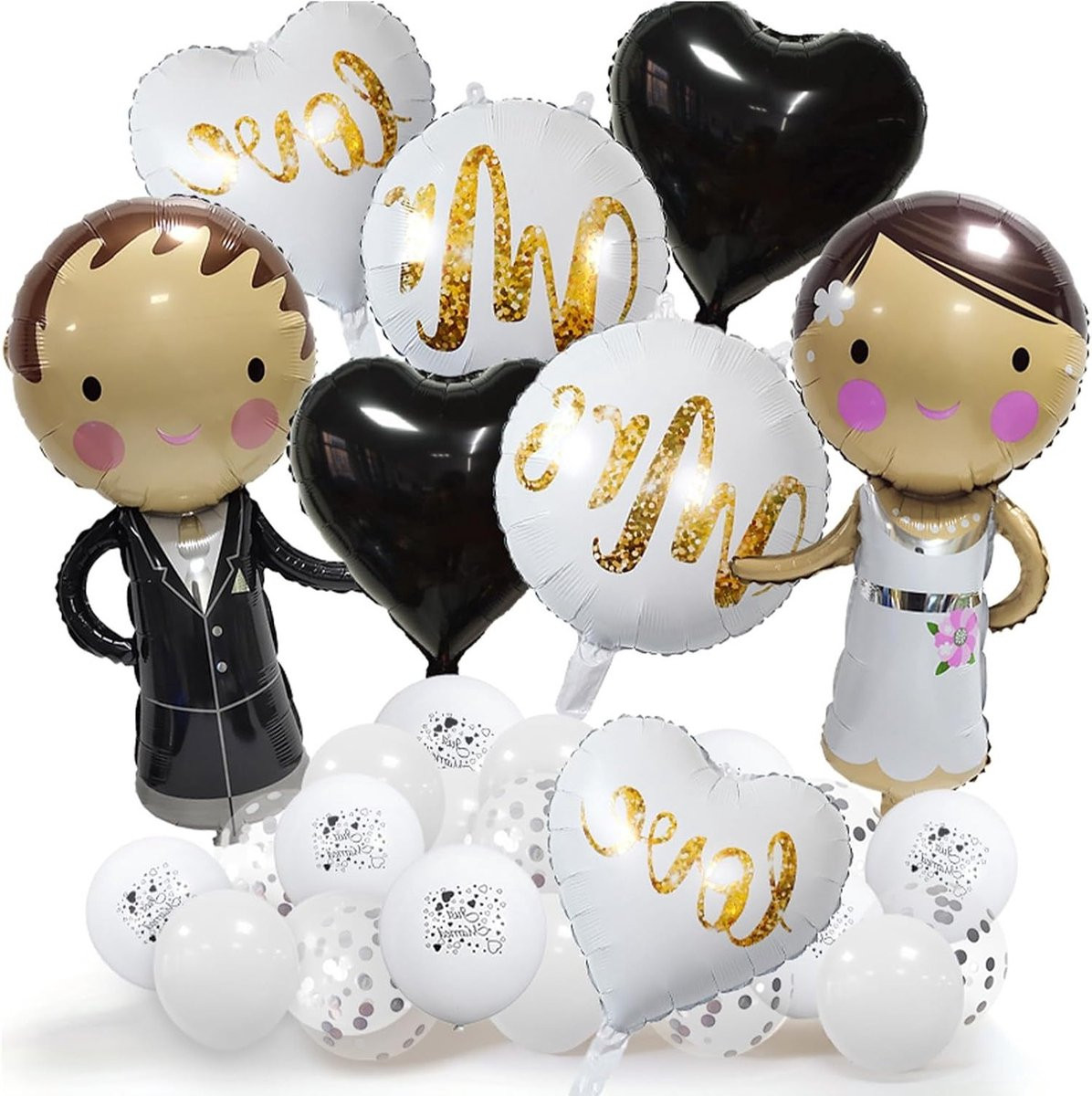 Ballonnen voor bruiloft en feestelijke decoratie