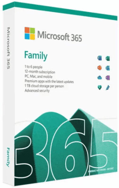 Microsoft Office 365 Family 1 year