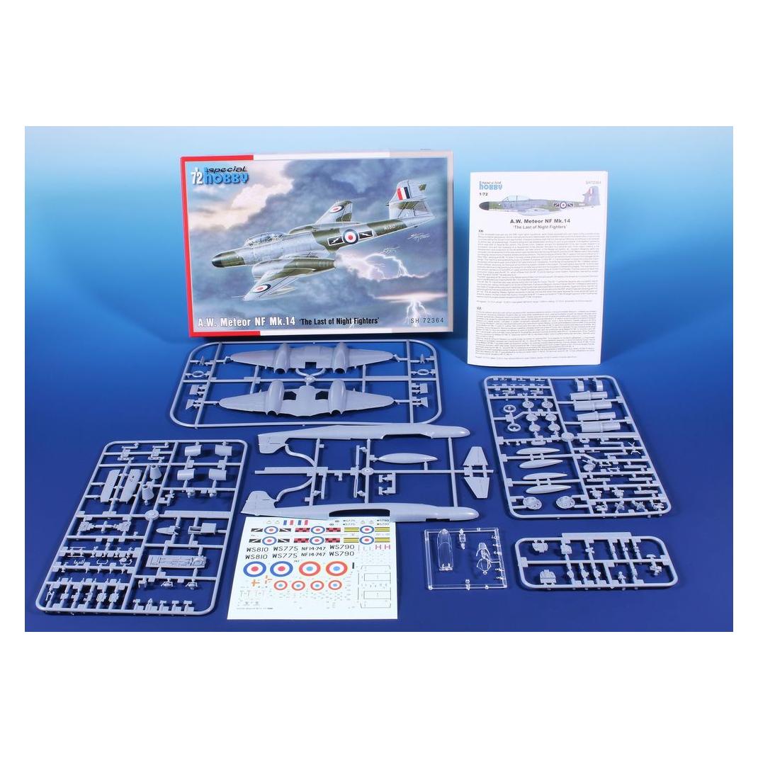 Special Hobby A.W. Meteor NF Mk.14 The Last of Night Fighters (100-SH72364)