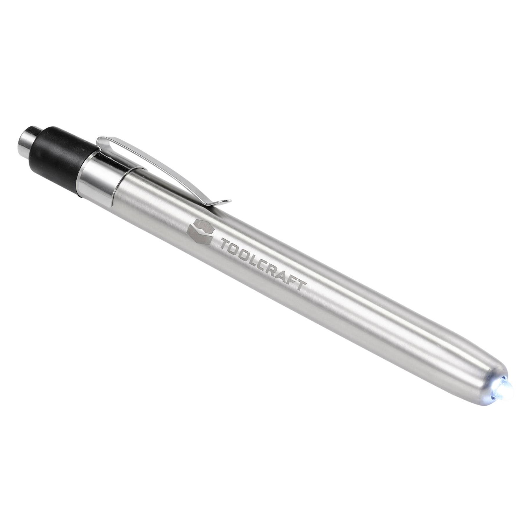 Toolcraft Penlight batteriebetrieben LED 140 mm (14 cm, 9 lm) (TO-7429866)