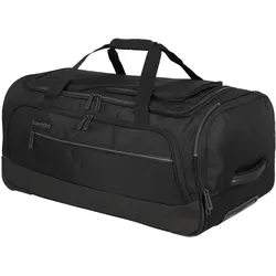 Travelite CROSSLITE Rollenreisetasche M - Schwarz Koffer24