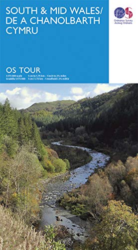 Wales South. De A Chanolbarth Cymru 1:175 000 (OS Tour, Band 11) - Preis vom 09.10.2026 07:28:09 h