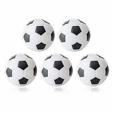 Kickerball - 5er Set - Winspeed weiß/schwarz - 35mm 303238