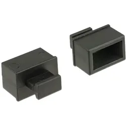 DELOCK Staubschutz für SFP-Schacht m.Griff 10St. schwarz