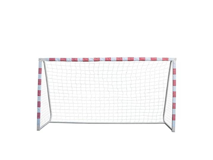 Sandora Fußballtor Volley L Ron-Robert Zieler Edition 300 x 160 x 90 cm rot/weiß 22100 EIN Traumtor für Kinder Jugendliche für Spielspaß ausserhalb des Stadions (L)