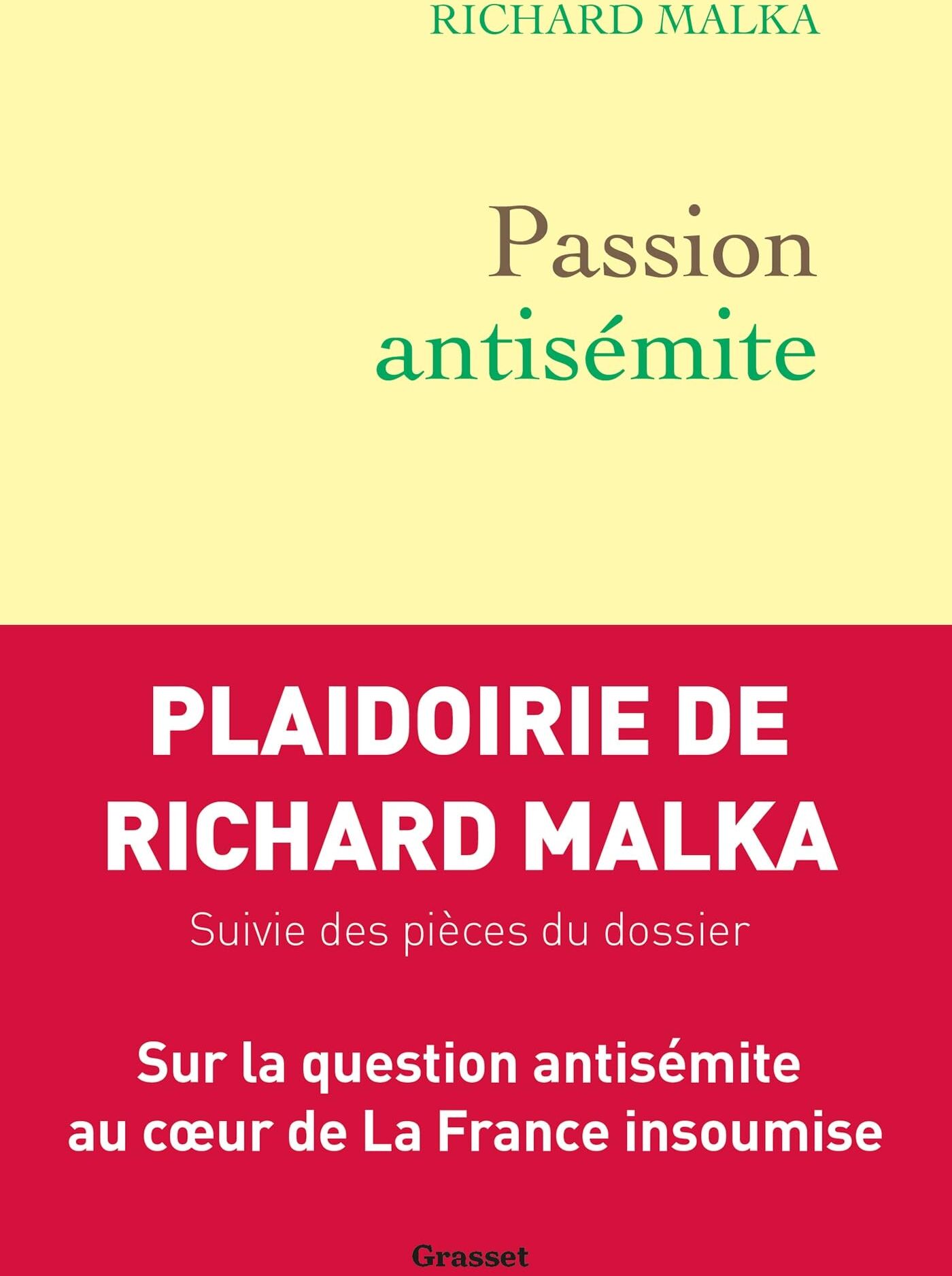 Richard Malka - Passion antisémite - Preis vom 18.10.2026 15:28:09 h