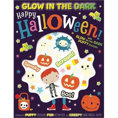 Glow in the Dark Puffy Stickers Happy Halloween!, von Amy Boxshall, Make Believe Ideas, 978-1-80058-433-4