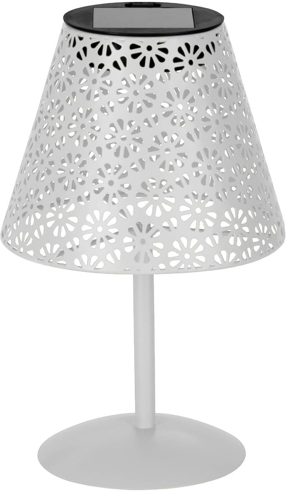 EGLO LED Tischleuchte "SOLAR", weiss (weiß), Ø 18cm H: 28cm, Leuchten, LED Tischleuchte weiß Ø 18cm H: 28cm