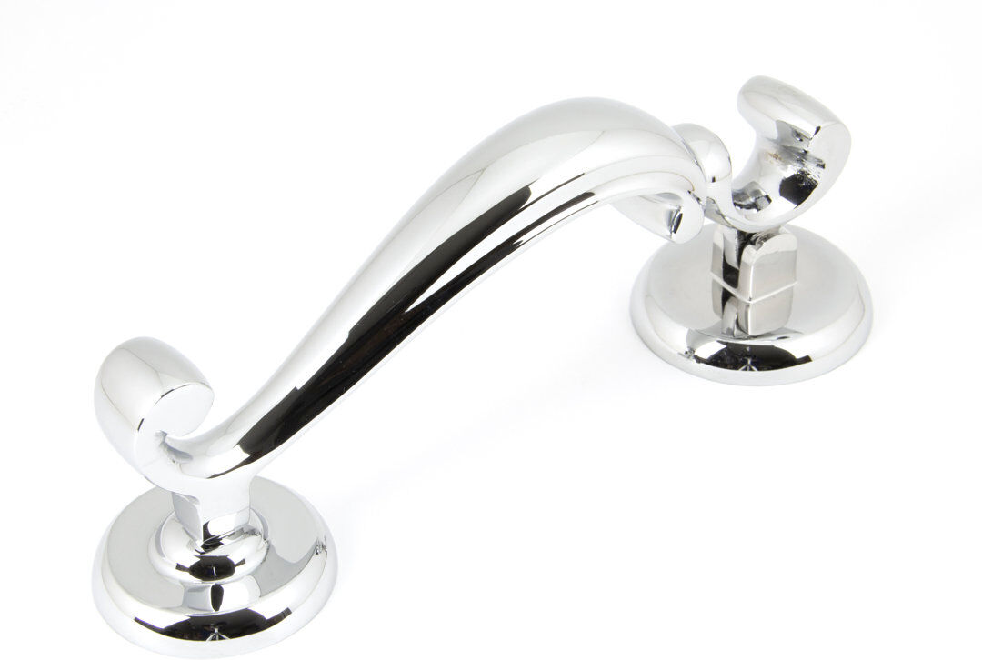 From The Anvil Door Knocker Polished Chrome 19.6cm H X 19.6cm W X 6.9cm D