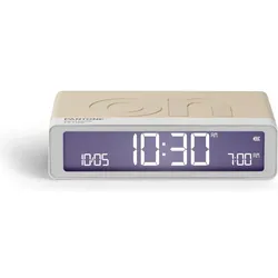 Lexon, Wecker, Digitalwecker Flip Classic Pantone Sand Dollar