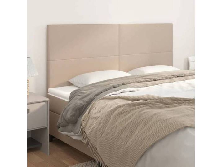 Tête de Lit Meubles de Chambre à Coucher Accessoires de Lit Simple Têtes de Cadre de Lit Intérieur Cappuccino 3116159